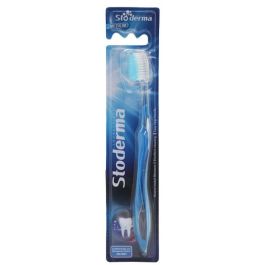 Brosse à Dents Adulte Medium Bleue - Stoderma - Hygiène Bucco
