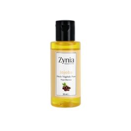 Zynia Huile de Jojoba Bio 50 ml - Visage, Corps, Cheveux