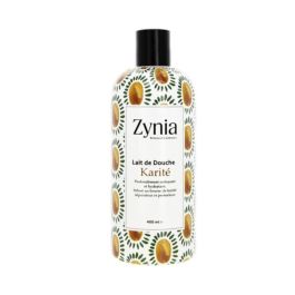 Lait de Douche Karité Zynia 400 ml - Peau Douce & Hydratée