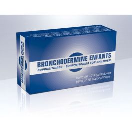 Bronchonat Suppositoire Enfant - Boîte de 10 - Nez & Gorge