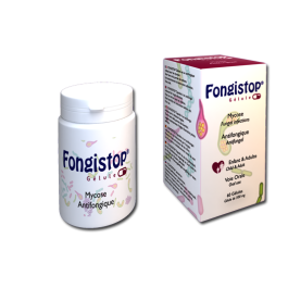 FONGISTOP Complément Alimentaire Soutien Anti-Fongique Boîte de 60 Gélules