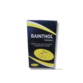 Bainthol Solution 225 ml - Antiseptique Polyvalent - Boticinal