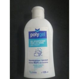 PolygEL Désinfectant 125 ml - Gel Hydroalcoolique Mains