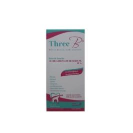 Bain de Bouche Bicarbonate Three B 200ml - Hygiène Bucco-Dentaire
