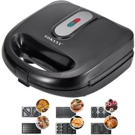 Appareil à Panini SOKANY multifonction sk907 - 750W - Noir
