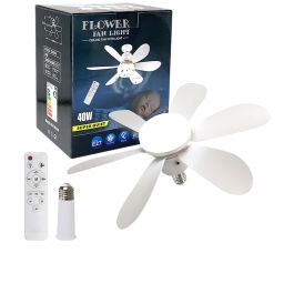 Ventilateur Avec Télécommande Et Éclairage Intégré