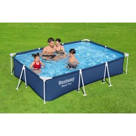 Piscine Hors Sol Bestway Steel Pro Rectangulaire 300 x 201 x 66 cm
