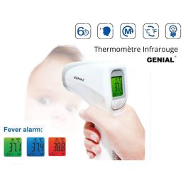 Thermomètre Infrarouge Sans Contact - Précision & Hygiène