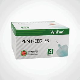 Aiguilles Stylo Verifine 32G 4mm - Boîte de 100