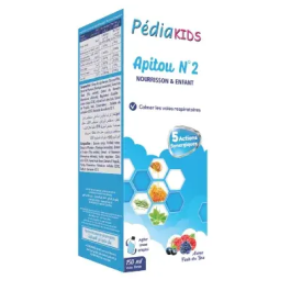 PEDIAKIDS Apitou N°2 Sirop Toux Sèche 150ML