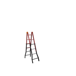 Echelle télescopique acier 6 Marches