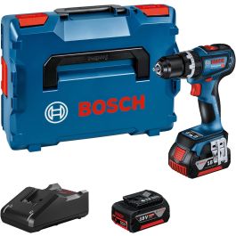 Perceuse-visseuse à percussion sans-fil BOSCH GSB 18V-90 C - 2 batteries 4.0 Ah