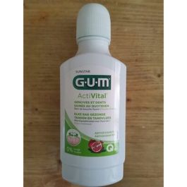 Gum Activital Bain de Bouche 300ml - Hygiène Bucco-Dentaire