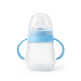 Biberon Silicone 250ml avec Anses - Pur - Anti-Colique