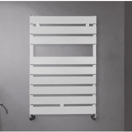 SÈCHE SERVIETTE 80/50 ALUMINIUM BLANC RETTANGLO-8050BLRTT