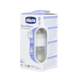 Chicco Micro Biberon en Plastique 60 ml - Biberon Bébé