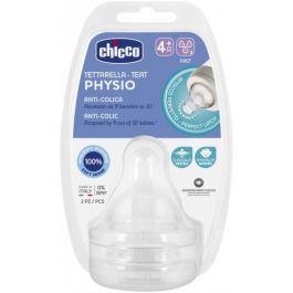 Tétines Chicco 4M+ 2 pièces - Confort et Sécurité Bébé