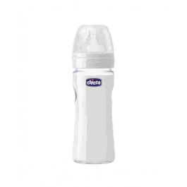 Chicco Biberon en Verre 240ml Unisexe - Hygiène Bébé