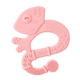 Anneau de Dentition Iguane Rose - Chicco - Soulagement 2M+