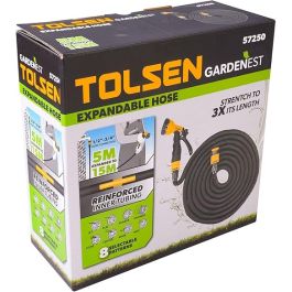 TUYAU EXTENSIBLE LONG 5.0-15M AVEC JET D'EAU 57250