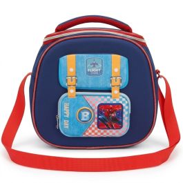 Sac à goûter 3D isothermique enfant - Spider-Man - Bleu