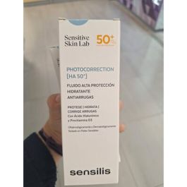 Sensilis Photo Correction HA SPF50+ - Crème Solaire Visage 50ml