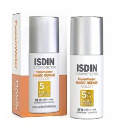 ISDIN Fusion Water Magic Repair Color Écran Solaire SPF50 50ml