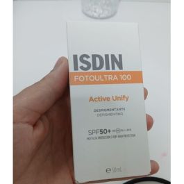 Écran Solaire Visage Actif Unifiant Invisible SPF 50+ - Isdin
