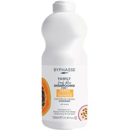 Byphasse Fresh Family Shampoing Papaye 750 ml - Cheveux Normaux