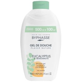 Gel Douche Eucalyptus Byphasse 600 ml - Fraîcheur Quotidienne