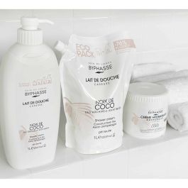 Lait de Douche Noix de Coco Byphasse 1L - Hydratant