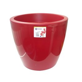 Pot linéa gloss bordeau D30xh25cm VIOMES