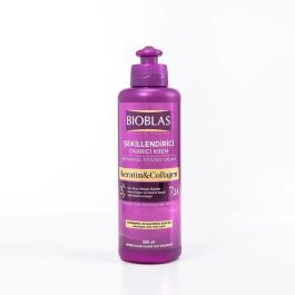 Bioblas Crème Coiffante Kératine & Collagène - Cheveux Fortifiés