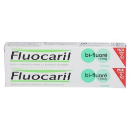 Fluocaril Dentifrice Menthe Bi-Fluoré 145mg - Lot 2x75ml