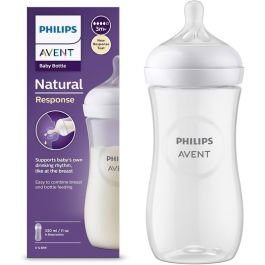 Biberon Natural 3M+ 330ml - Avent - Tétine Débit Rapide