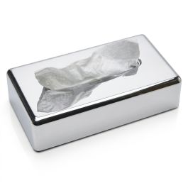 Boîte à mouchoirs SANIBOX - Rectangulaire - Chromée