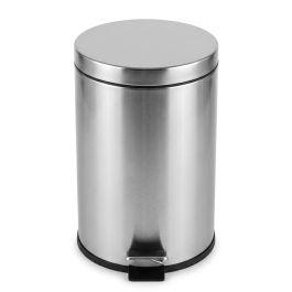 Poubelle à pédale - Inox miroir - 20 L