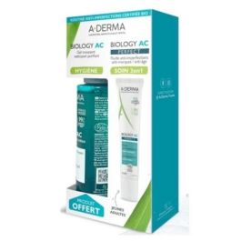 A-Derma Biology AC Perfect Fluide 40ml + Gel Nettoyant 100ml