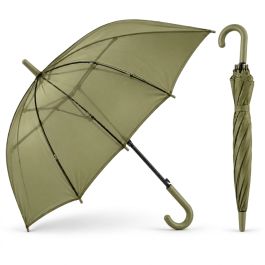 Parapluie imperméable - 100 cm - Vert - Poignée ergonomique
