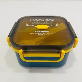 Lunch Box Enfant 1000 ml - 3 Compartiments - Bleu