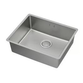 Évier Cuisine - AS382 - 50×50 cm - Inox - Épaisseur 1 mm