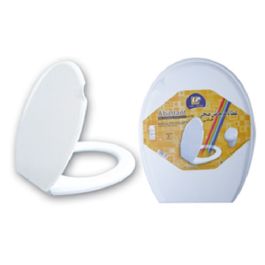 Abattant De Toilette Blanc - Luxplast
