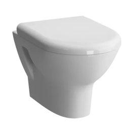 Cuvette suspendue Zentrum blanc brillant 50 cm  avec abattant  - VITRA