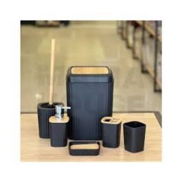 Accessoires salle de bain B-H44-80 - Noir