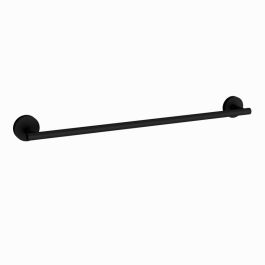 Porte serviettes simple 600 mm de long noir mat - JAQUAR