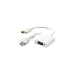 Adaptateur SBOX HDMI Male vers VGA Femelle Avec Jack