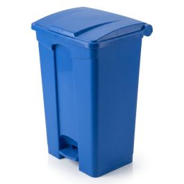 Poubelle cuisine à pédale JANTEX - 87 L - Bleue