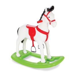 Animal à bascule Pilsan - 07-522 - Cheval Blanc - Blanc/Rouge/Vert