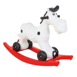 Animal à bascule Pilsan - 07-912 - Cute Horse - Blanc/Noir/Rouge
