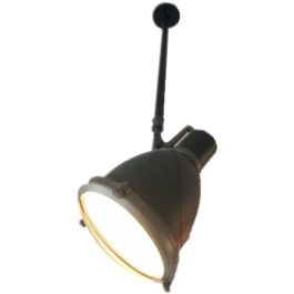 Suspension Noir industriel e27 60w 220v